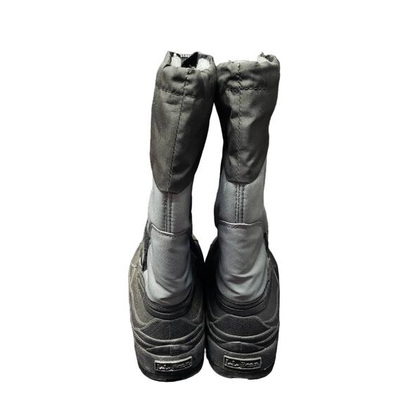 L.L Bean Black Nylon Warm Insulated Waterproof Winter Skiing Snow Mid Calf Boots - Picture 3 of 10